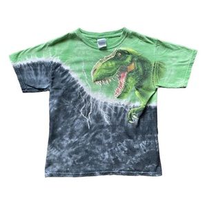 Vintage Youth Dinosaur Tie Dye T-Shirt
